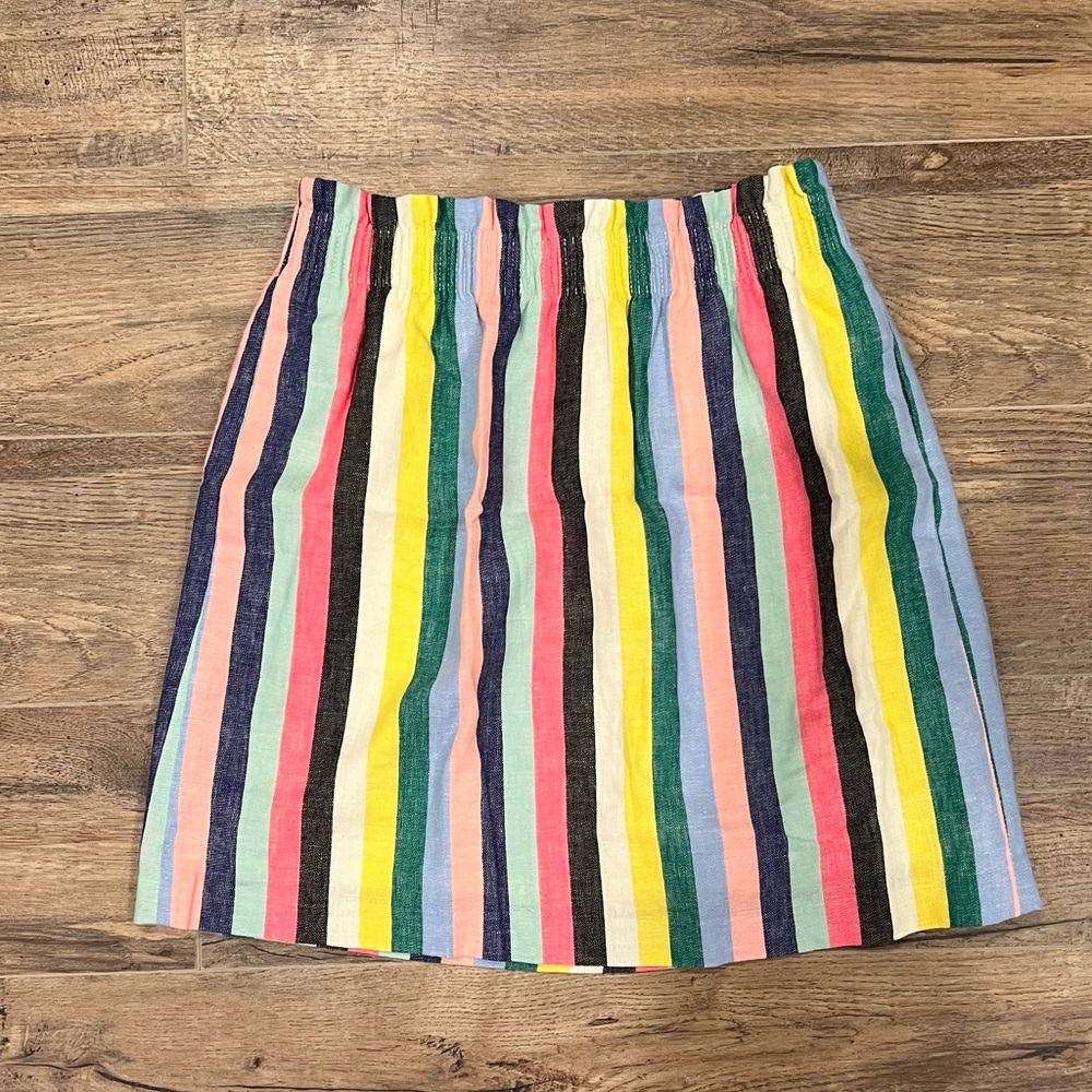 JCREW MULTICOLORED MINI SKIRT